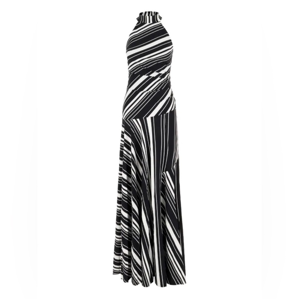 ISO Chiara Boni la petite robe - stripe halter dress